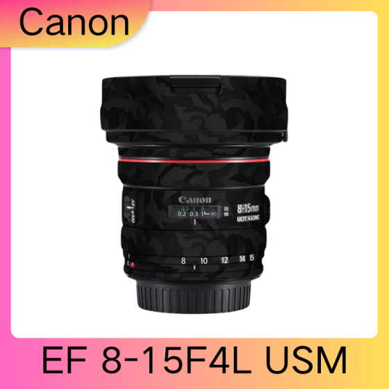 Lentes Canon EF8-15F4L USM  - Pele câmera, adesivo câmera - com alta resistência a arranhões, à prova d'água e com design elegante.